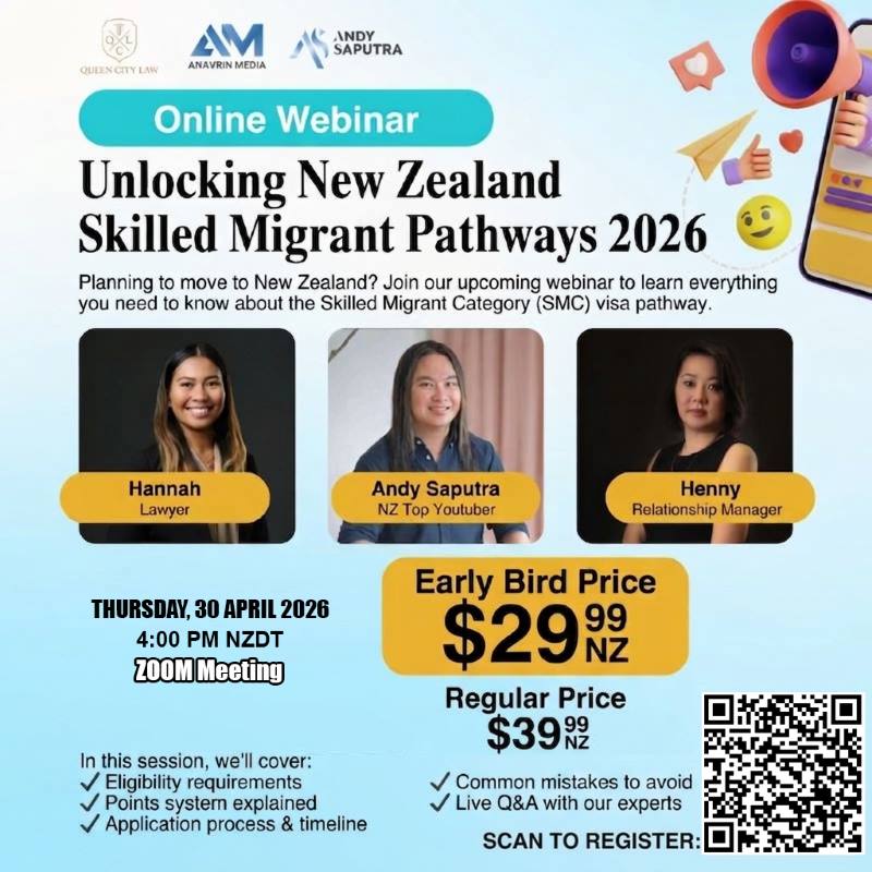 Anavrin Media - Online-Webinar -Unlocking New Zealand-Skilled Migrant-Pathways 2026 gambar1